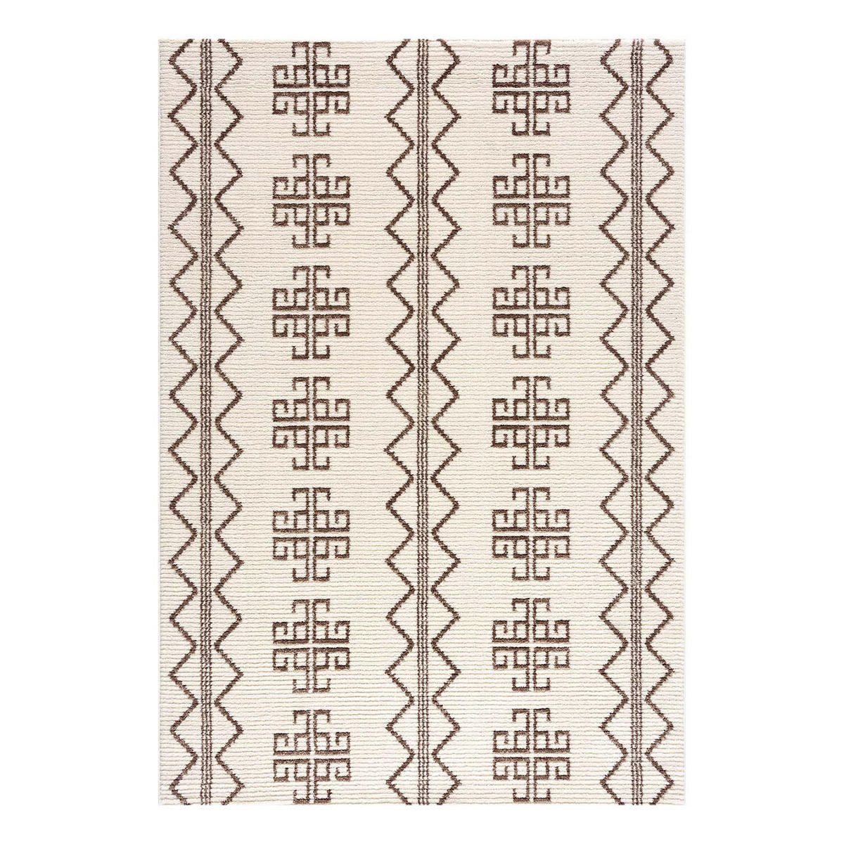 KURZFLOR-TEPPICH April 0608 Creme 160x230 cm - Creme, Textil (160/230cm) - carpet city