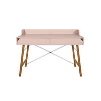 KINDERSCHREIBTISCH Lotta - Rosa, Holzwerkstoff (120/76/60cm) - RAUMHIRSCH FURNITURE