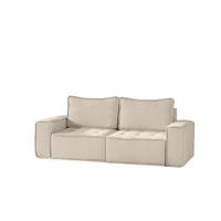 SOFA Sande In Alpine - Beige, Holzwerkstoff/Textil (212/85/90cm) - Fun Möbel