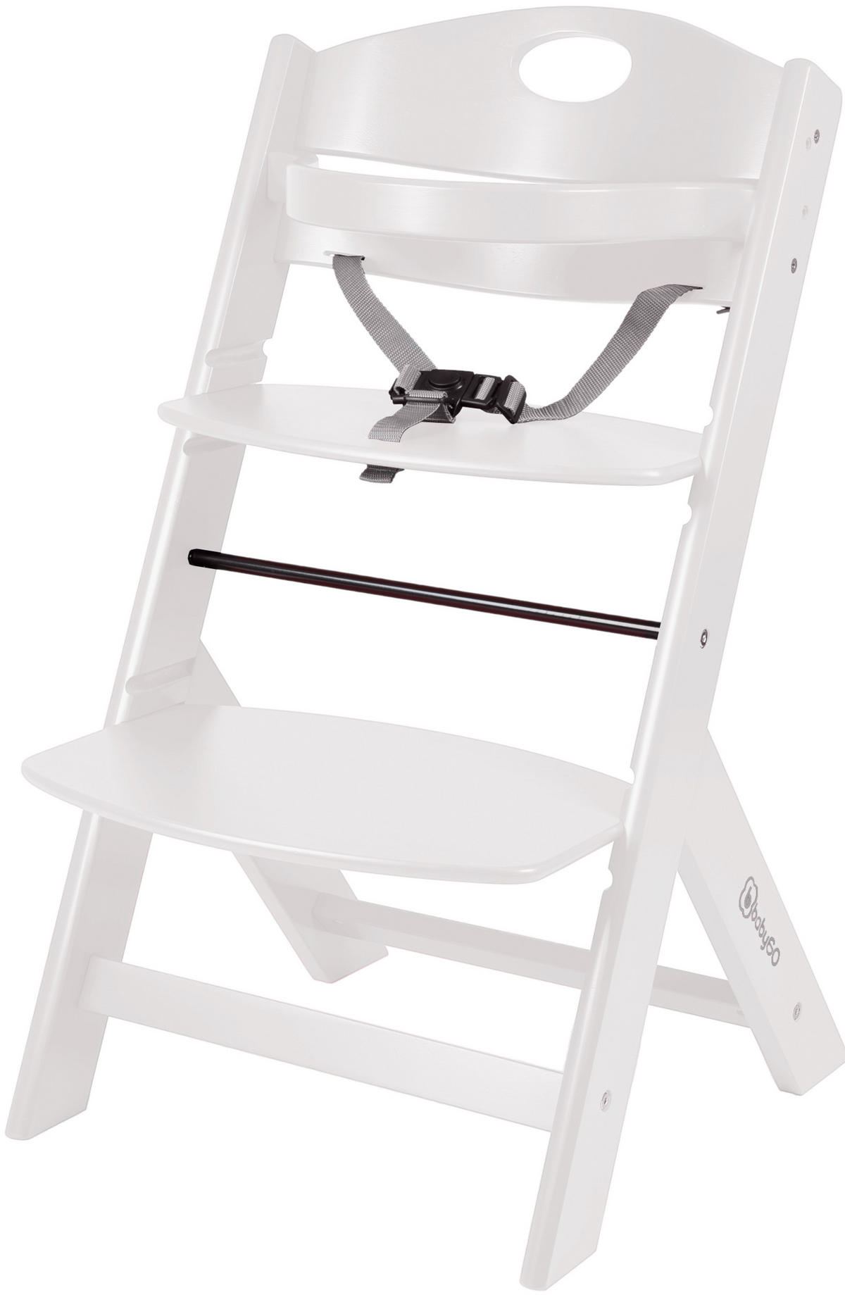 HOCHSTUHL-SET Family Newborn - Weiß, Holz (44/88/63cm) - BabyGo