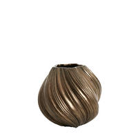 VASE Yatung Bronze Ø52/48 cm - Bronzefarben, Stein (48cm) - Light & Living