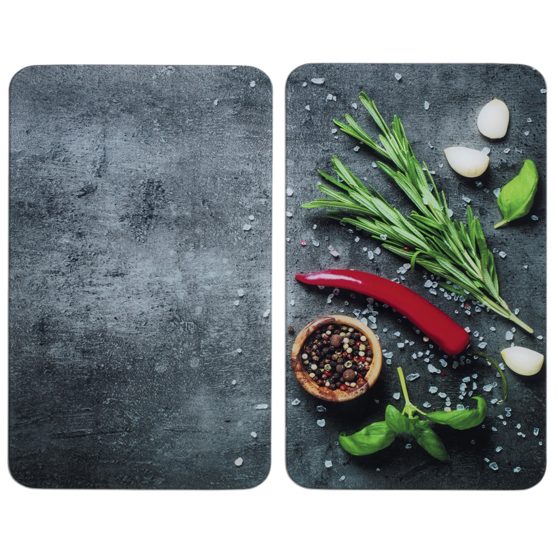 Maximex Herdabdeckplatten Anthrazit 30x1.8x52 cm