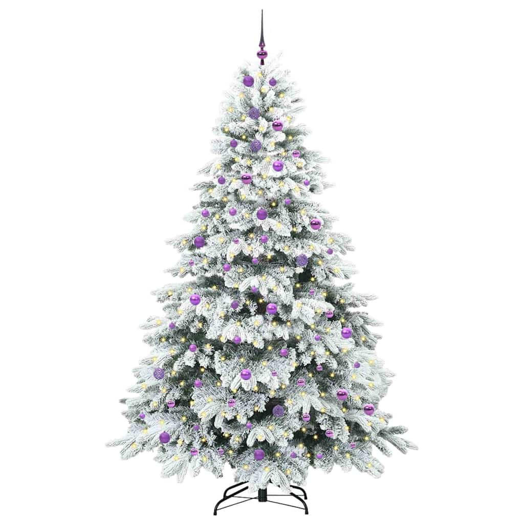 vidaXL Weihnachtsbaum Weiß 240 cm