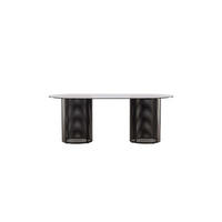 ESSTISCH 100x200 cm schwarz - Schwarz, Holzwerkstoff (200/100/75cm) - ebuy24