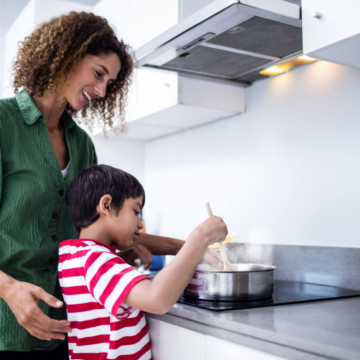 5XDUNSTABZUGSFILTER - Weiß, Textil (47/1/59cm) - Relaxdays