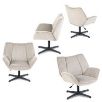 DREHESSEL 4er Set in Taupe - Taupe, Textil (72/90.5/66.5cm) - Meubles Cosy