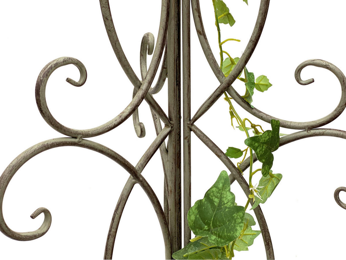 RANKHILFE Metall Braun 125 cm 93998 - Braun, Metall (45/125/1.5cm) - DanDiBo