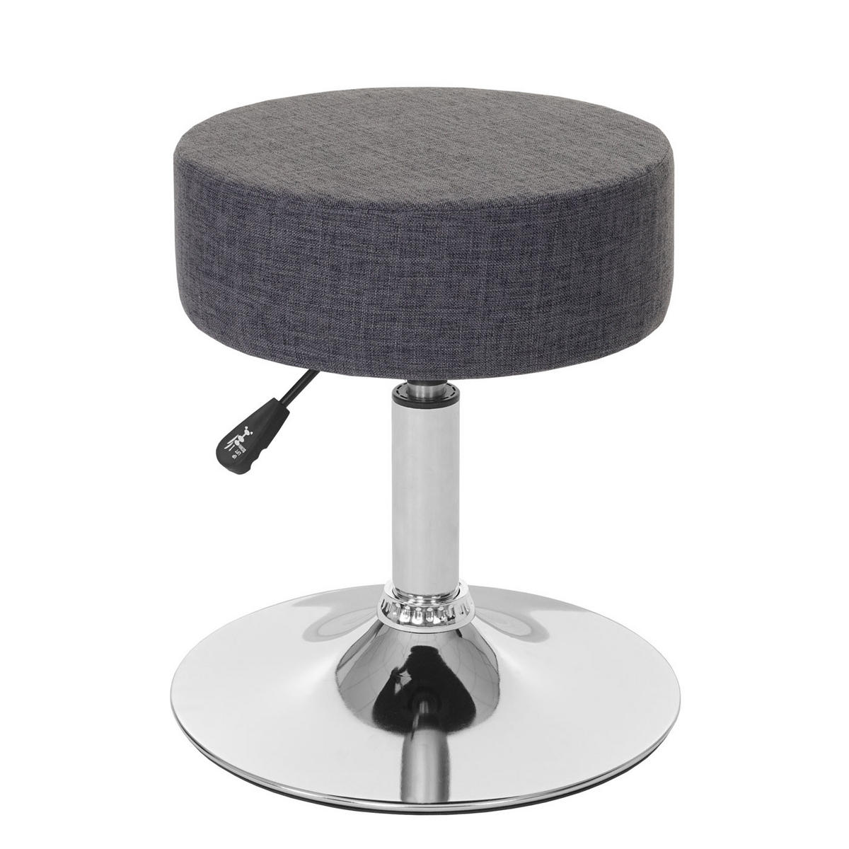 HOCKER Grau - Grau, Textil (35/55/35cm) - MCW