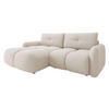 ECKSOFA Sandy - Schwarz/Naturfarben, Holz/Kunststoff (238/165cm) - MIRJAN24
