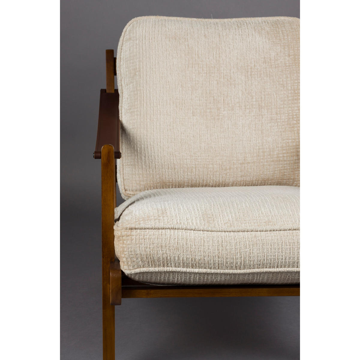 SESSEL Washington - Beige, Kunststoff (67/79/90cm) - Dutchbone