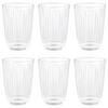 DRINKGLAS (6er Set) Linee - Transparent, Glas (0.39L) - BUTLERS