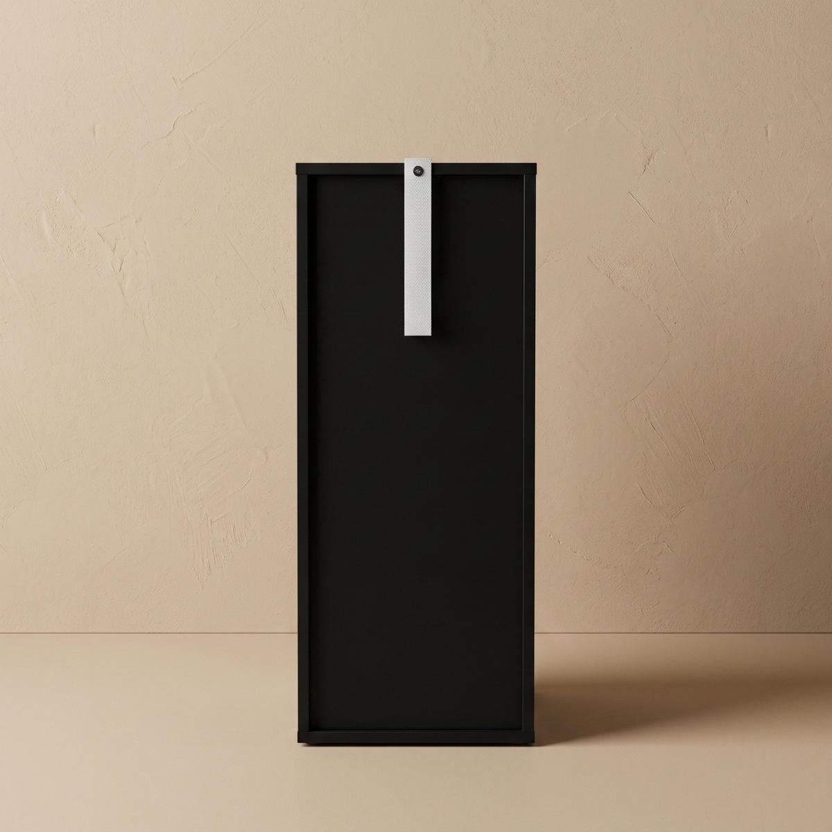 SCHRANK mit Türen 25/34/61,5 cm - Schwarz, Holzwerkstoff (34/61.5/25cm) - SCENA LIVING
