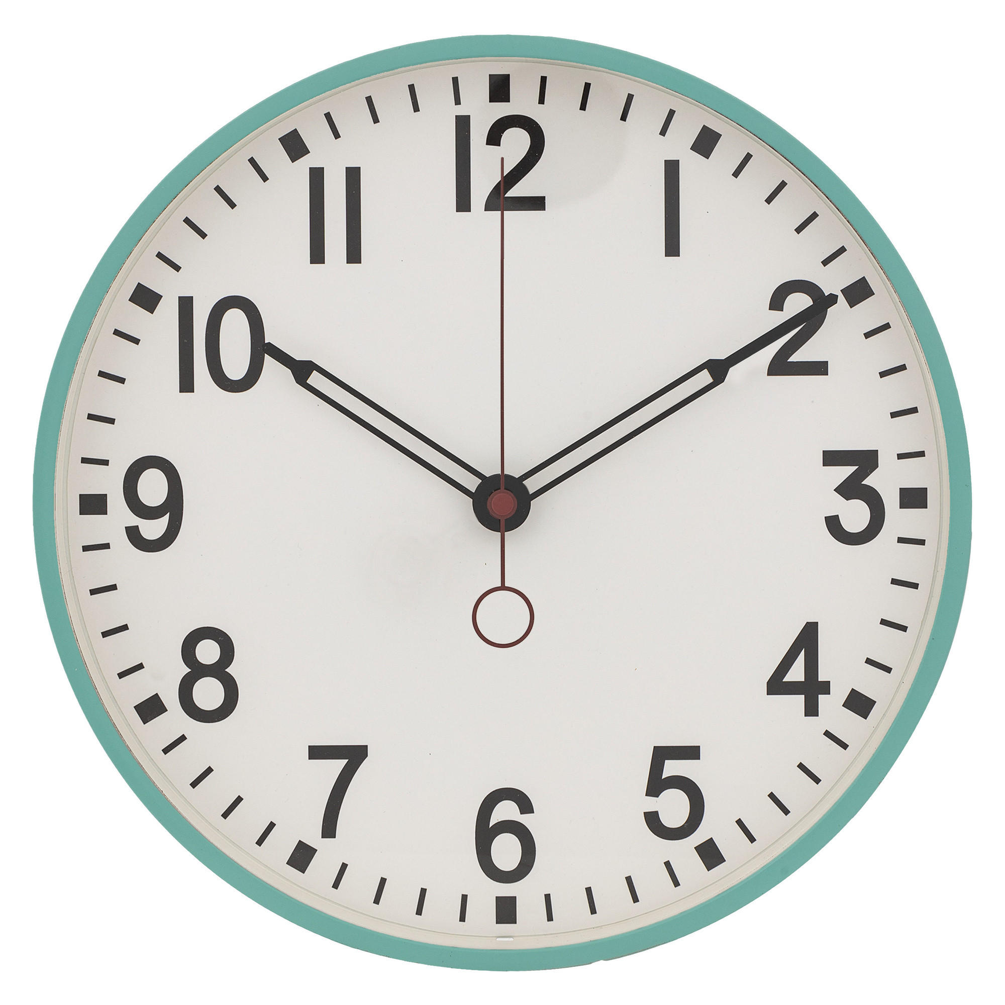WANDUHR Cory 29,2/3,9/29,2 cm - Blau, Kunststoff (3.9/29.2/29.2cm) - Atmosphera Createur d´interieur