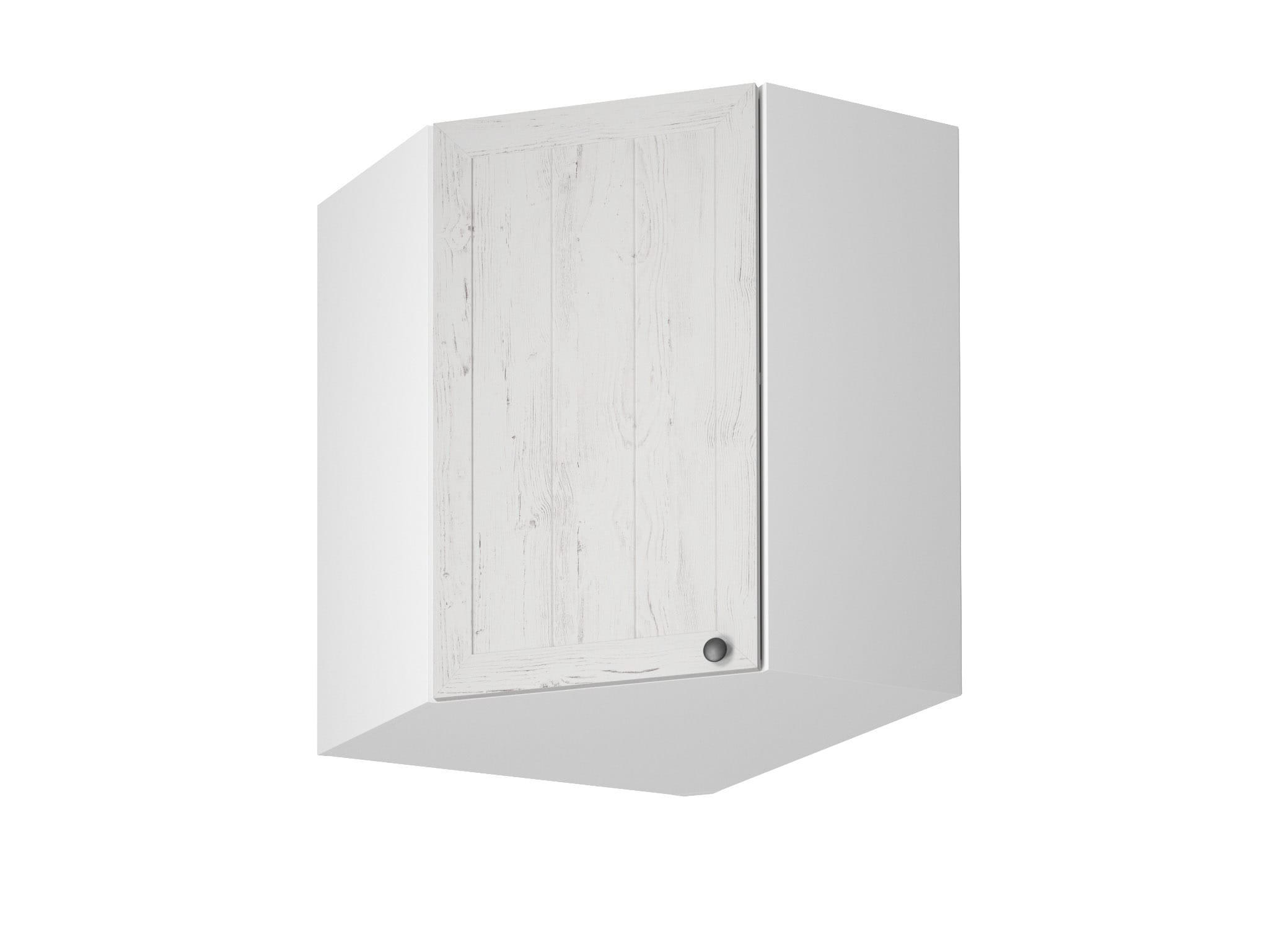 ECKHÄNGESCHRANK G60N – Provence Andersen Pinie – Diagonale Front – Andersen Pinie - Pinienfarben, Holzwerkstoff (60/72/60cm) - ROYAL24_MARKT