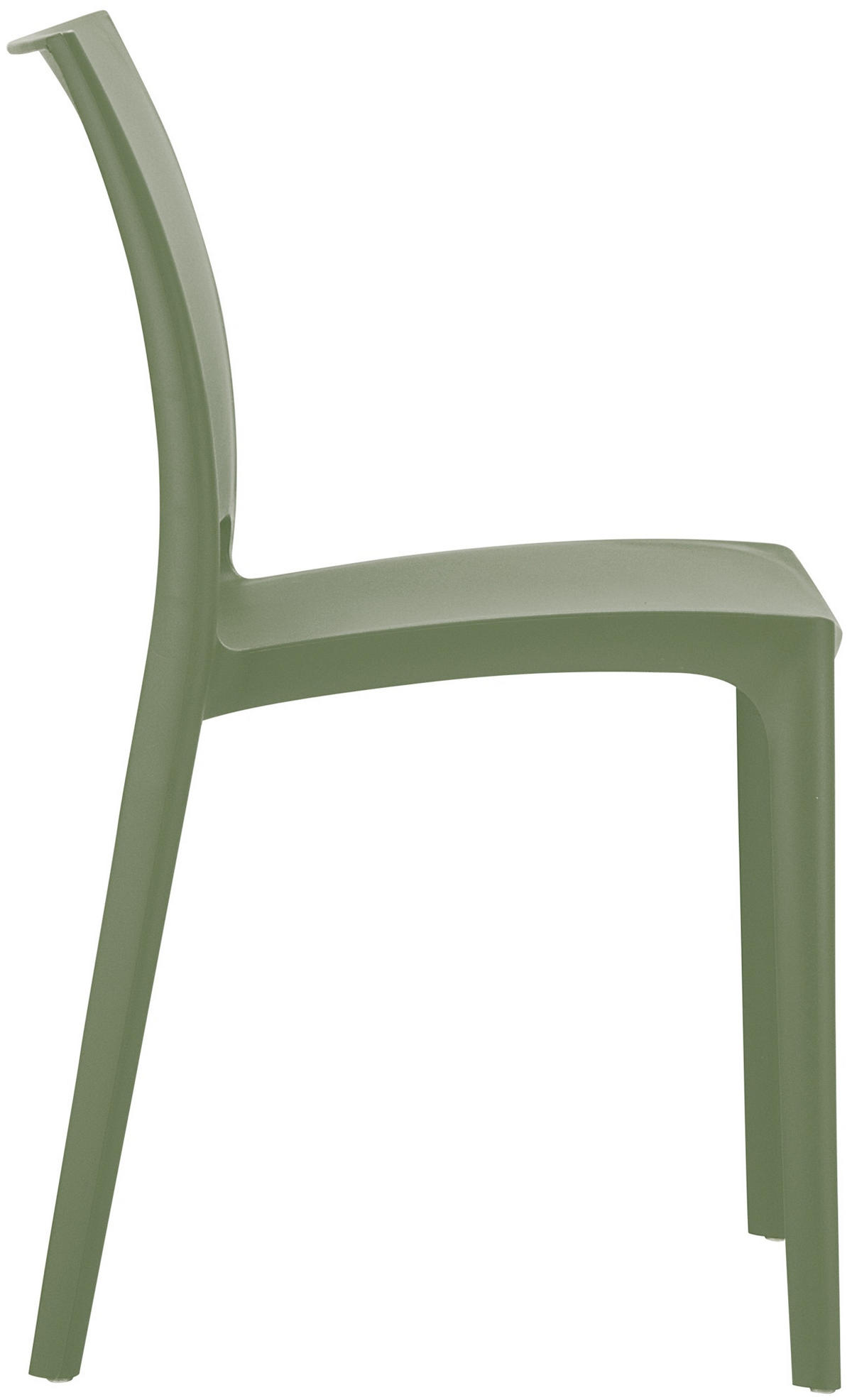 STUHL Maya oliv - Grün, Kunststoff (44/81/50cm) - TPFGarden
