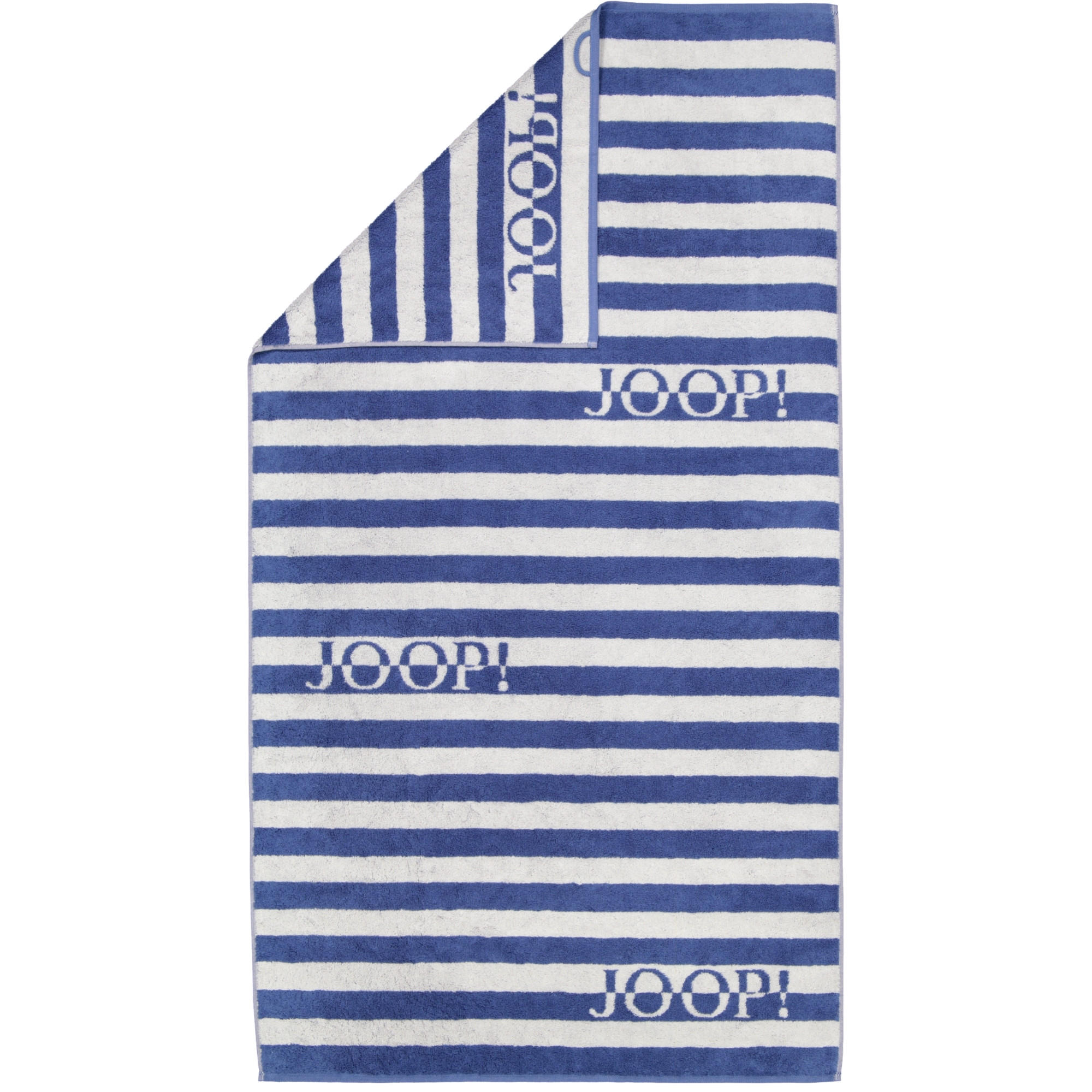 DUSCHTUCH SPLIT STRIPES 1713 OZEAN - 17 - Blau, Textil (80/150cm) - Joop!