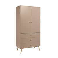 SCHRANK Kleiderschrank Monalin Macchiato - Cappuccino, Holzwerkstoff (100/180/52cm) - Fedve