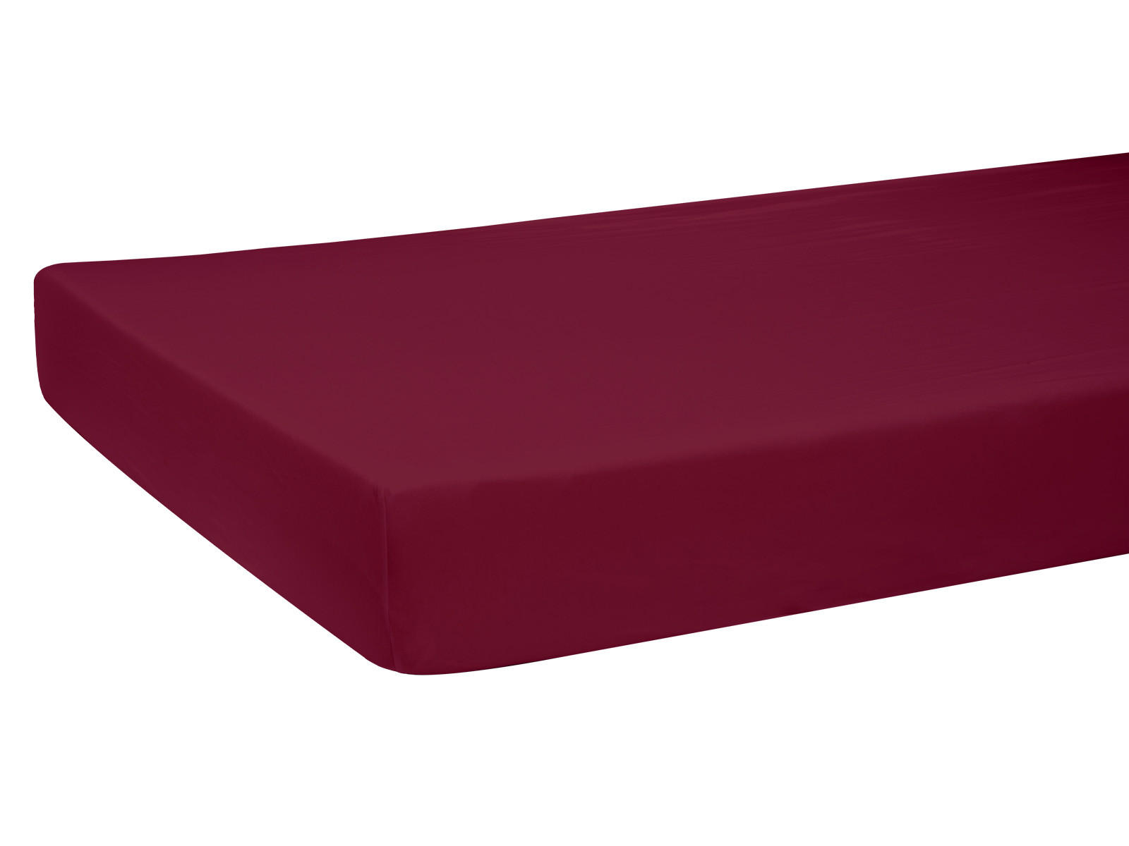 BABY-SPANNBETTLAKEN BasicSoft Baumwoll-Jersey mit Elasthan rhododendron-rot 40/90 cm - Weinrot, Textil (40/90cm) - beties Heimtextil