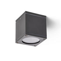 AUSSENLEUCHTE RODGE Anthrazitgrau 8 W IP54 - Grau, Metall (87/87/94cm) - Rendl