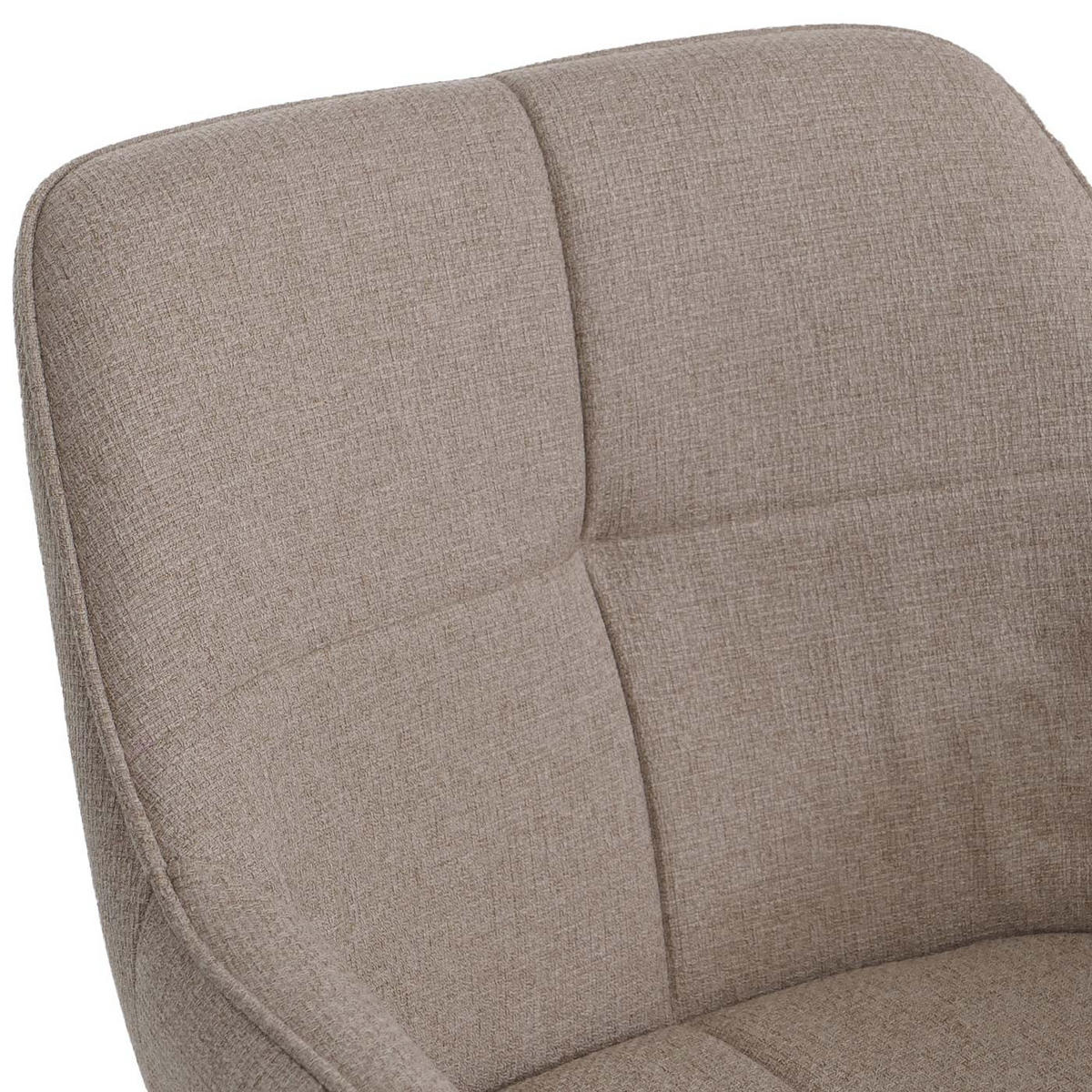 ESSZIMMERSTUHL Schwarz, Beige 6er-Set - Beige/Schwarz, Textil (53/80/59cm) - MCW