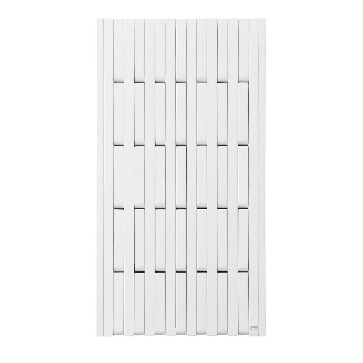 GARDEROBENPANEEL QUEST Weiß - 55 x 4 x 105 cm - Weiß, Holz/Holzwerkstoff (55/105/4cm) - Home Deluxe