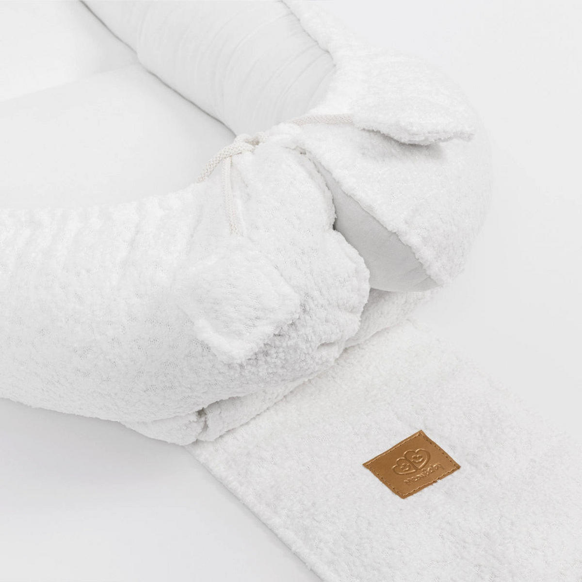 BABYNEST, Boucle, schmutzige Wäsche - Weiß, Textil (55/83cm) - MeowBaby