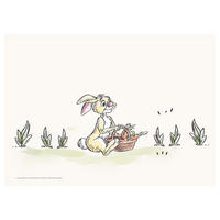 POSTER Disney - Rabbit Harvesting Carrots - Beige, Papier (70/100/0.1cm) - Poster&Frame