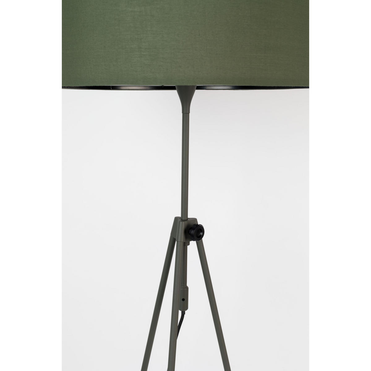 STEHLAMPE Lesley mit Stativ Grün - Grün, Metall (59/59/154cm) - Zuiver