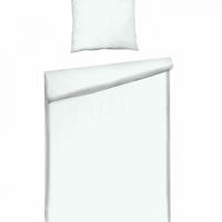 SATIN-BAUMWOLL-BETTWÄSCHE Satinette - Weiß, Textil (140/200cm) - home&you