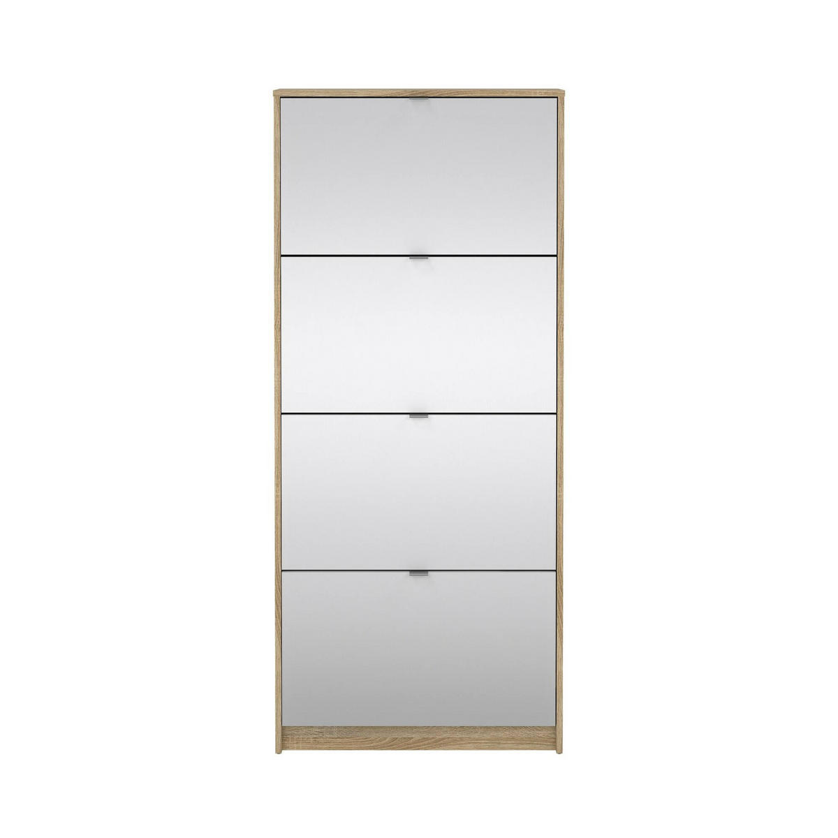 SCHUHSCHRANK Eiche 24.05/70.3/162 cm - Braun, Holzwerkstoff (70.3/162/24.05cm) - DMORA