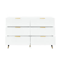SIDEBOARD modern Schubladen Stauraum Kommode elegant - Weiß, Holzwerkstoff (40/77/120cm) - FLIEKS