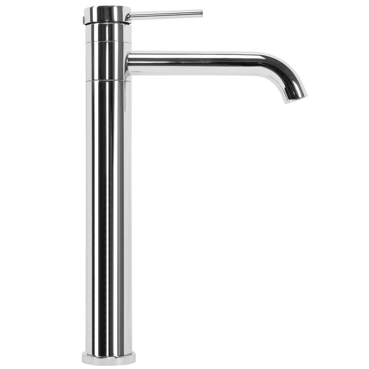 WASCHBECKENARMATUR Rea Lungis Chrome Super High - Chromfarben, Metall (5.2/34.5/16.5cm) - REA