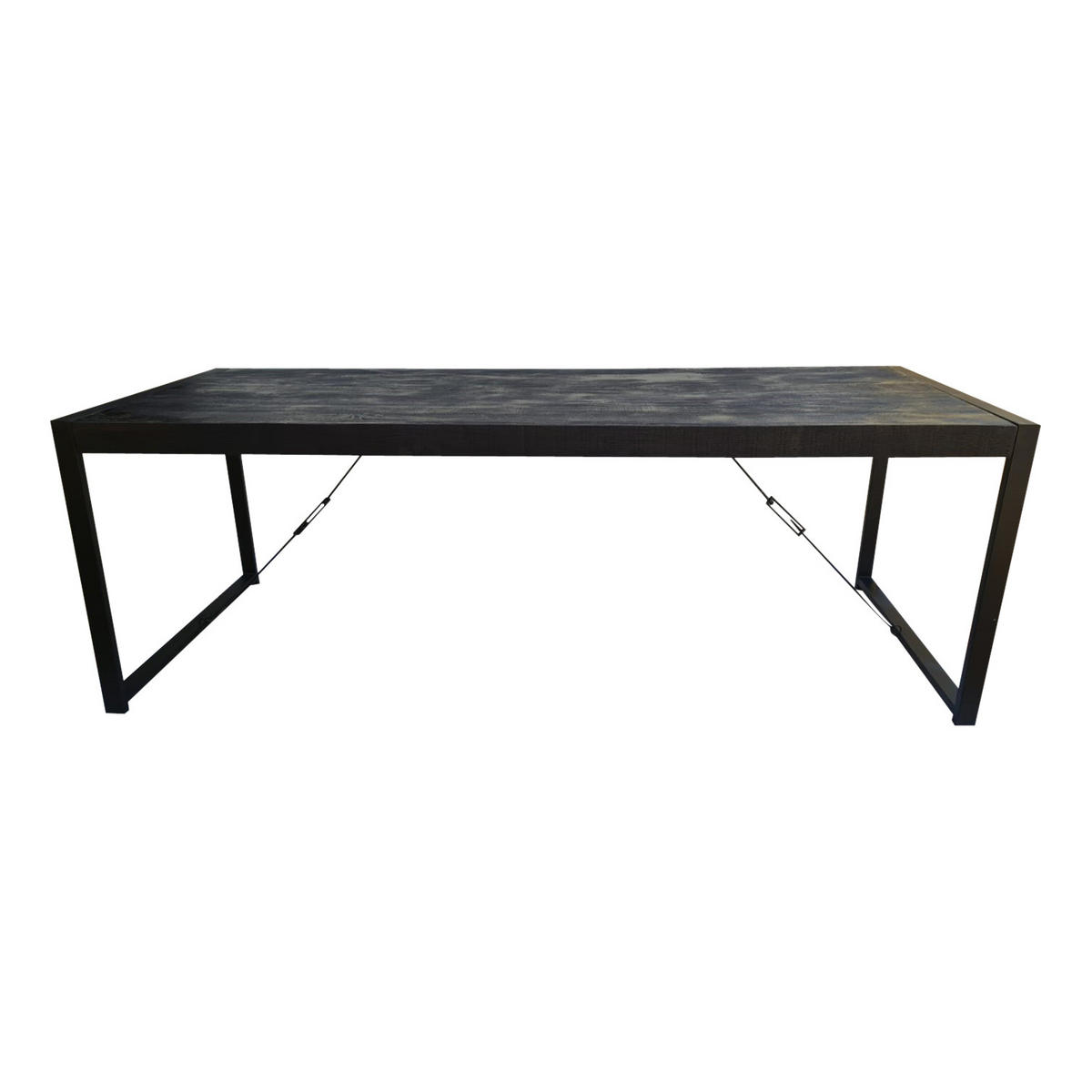 ESSTISCH Zavan 160 cm X 80 cm Schwarz - Schwarz, Holz (80/160/76cm) - Villa Möbel