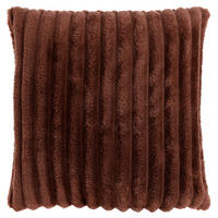 DEKOKISSEN Lex Braun 50/50/8 cm - Braun, Textil (50/50cm) - Unique Living