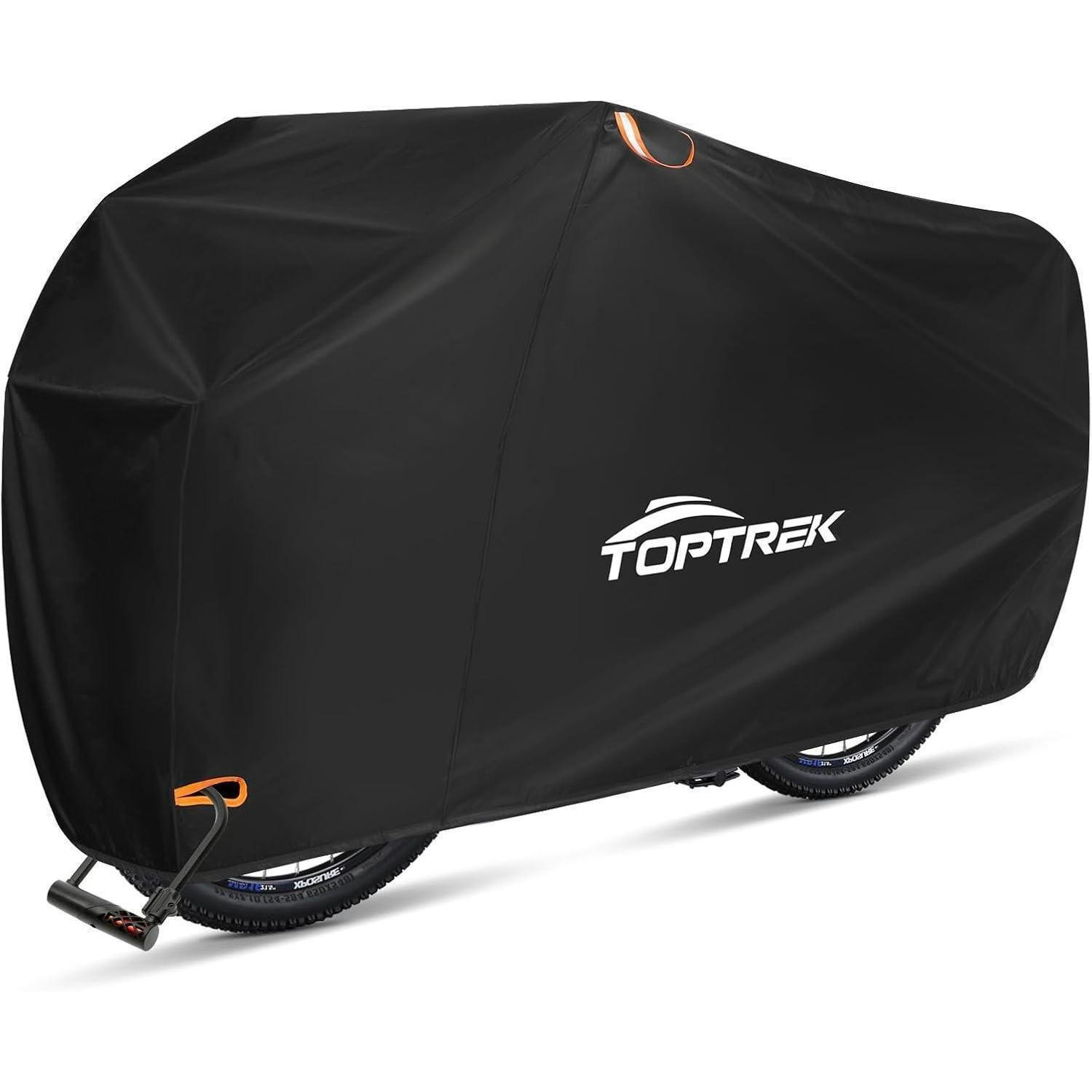 FAHRRADABDECKUNG 420D Oxford 200 x 110 x 70 cm - Schwarz, Textil (110/70/200cm)