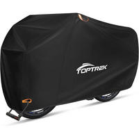 FAHRRADABDECKUNG 420D Oxford 200 x 110 x 70 cm - Schwarz, Textil (110/70/200cm)