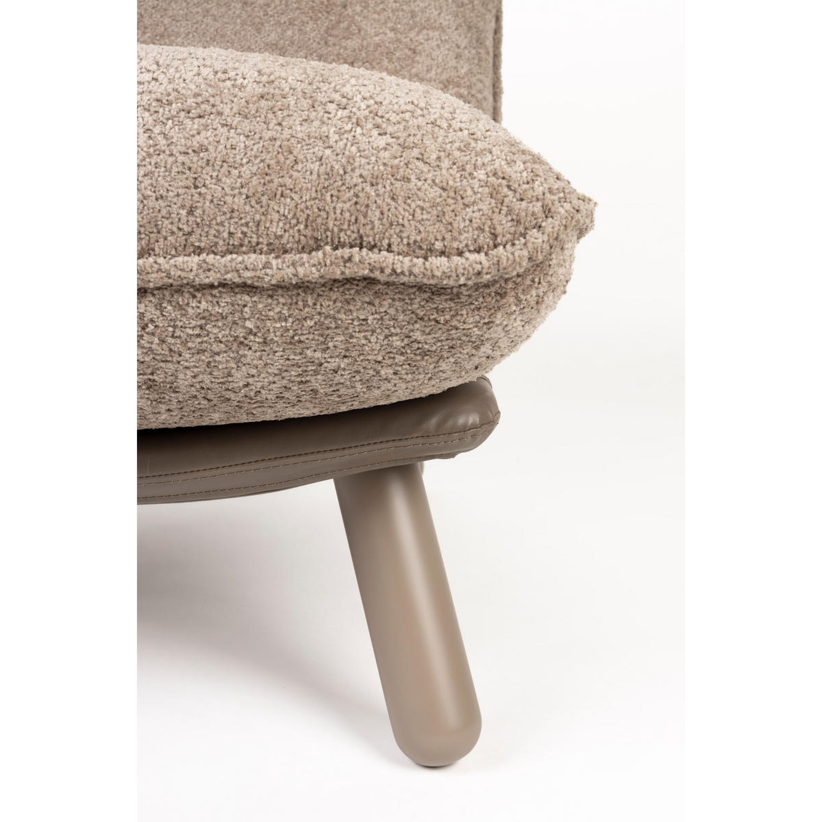 SESSEL Lazy Sack Beige - Beige/Grau, Holz (75/81/94cm) - Zuiver
