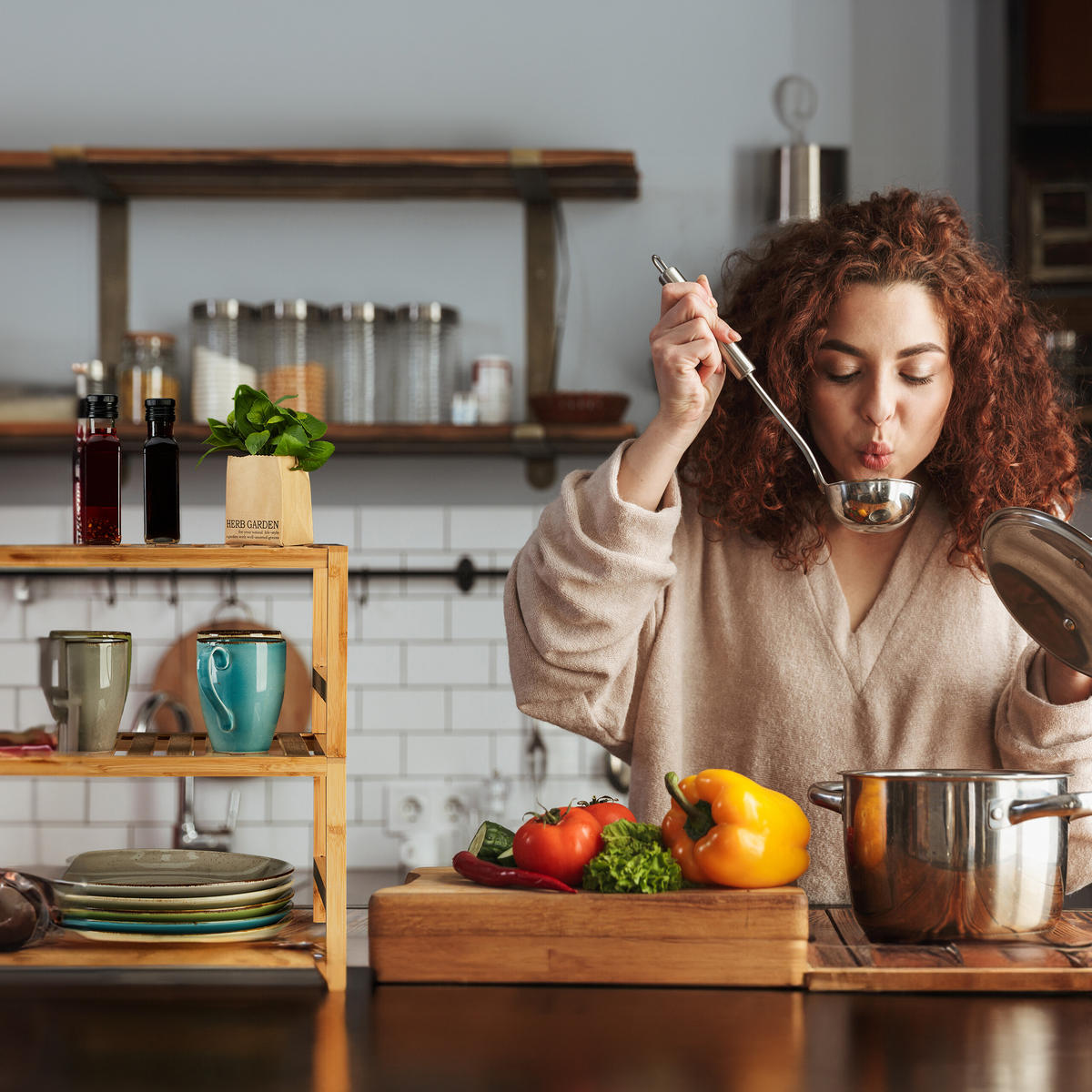 2xSCHRANKEINSATZ - Hellbraun, Holz (35.5/20/30.5cm) - Relaxdays