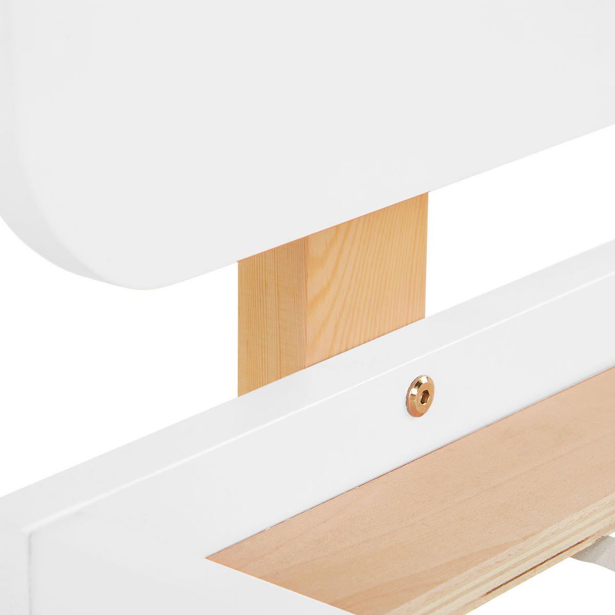 KINDERBETT Weiß 90/200 Lattenrost Matratze - Weiß, Holz (95/77/209cm) - Homestyle4u