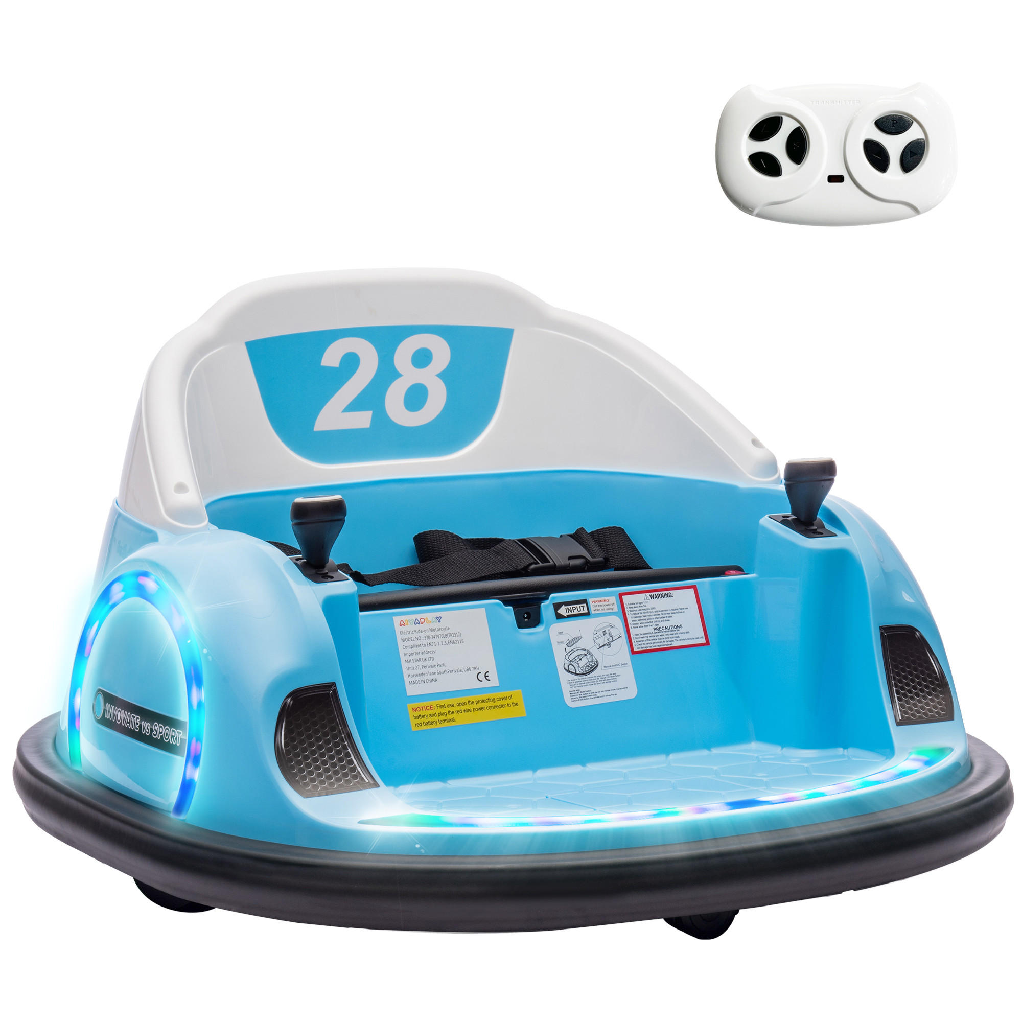 Aiyaplay 12V Blau 64.5x39x66.5 cm