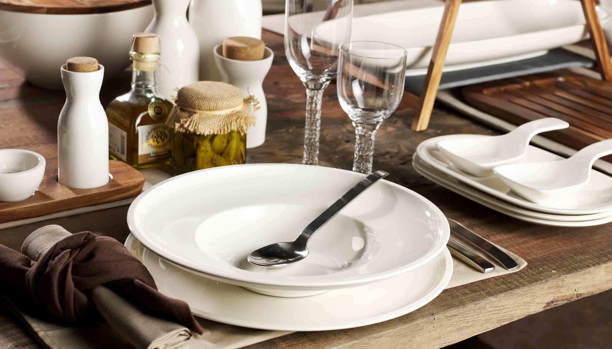 SUPPENTELLER Artesano Original weiß ø 25 cm 6er Set - Weiß, Keramik (25cm) - Villeroy & Boch