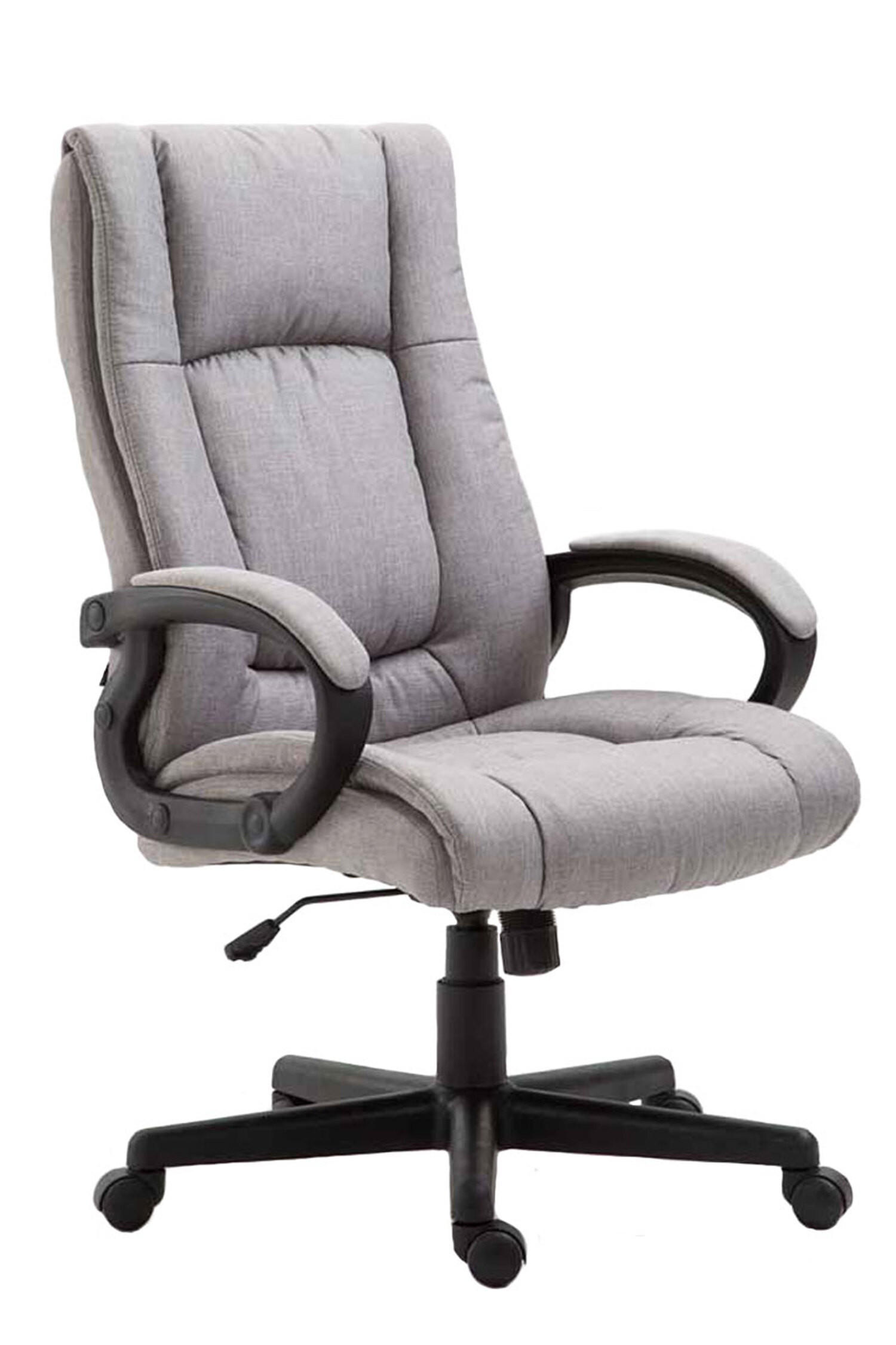 BÜROSTUHL Sportino XL, Stoff Grau - Grau, Kunststoff/Textil (66/116/70cm) - TPFLiving