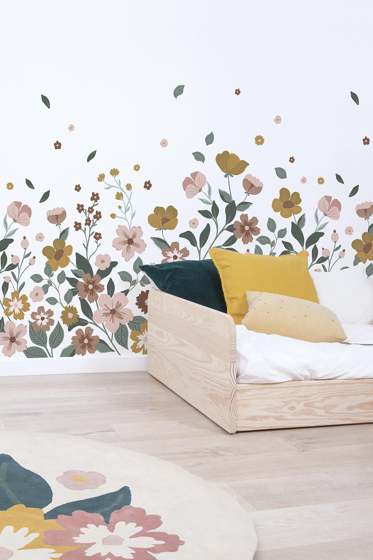 VLIESTAPETE Capucine , Delikatesse 2m x 2.48m Mehrfarbig - Multicolor, Papier (248/200cm) - Lilipinso