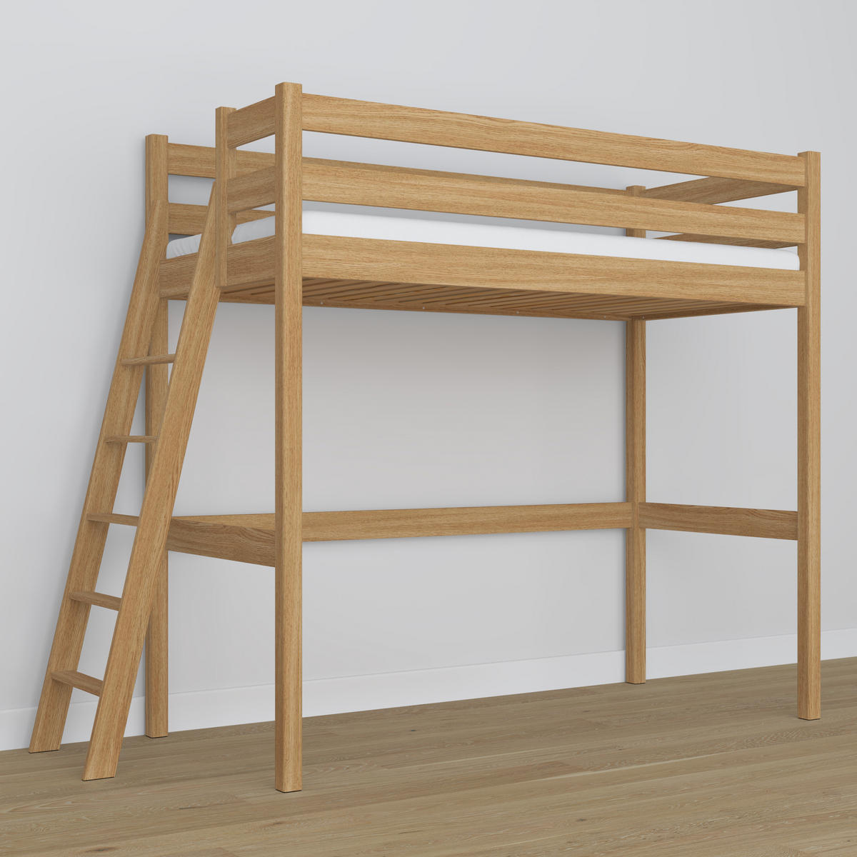 HOCHBETT N02 Eiche Natur 80/180 - Eiche Artisan, Naturmaterialien/Holz (80/180cm) - N-Wood