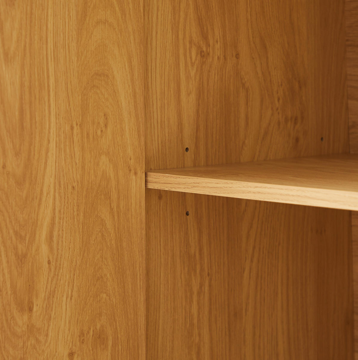 SIDEBOARD 169/40/80 cm aus MDF mit geschwungener Front Naturfarben - Naturfarben, Holzwerkstoff (169/80/40cm) - Modenvie