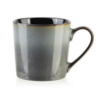 BECHER Lotta Graubraun 9.5/13.5/9.2 cm Keramik - Graubraun, Keramik (0.4L) - Mondex