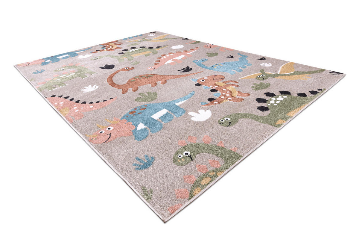 TEPPICH Fun 160/220 cm - Beige, Textil (160/220cm) - rugsX