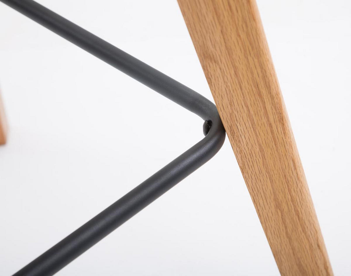 BARHOCKER 2er Set Gikar Stoff Blau - Blau, Textil (48/112/56cm) - DELUKE