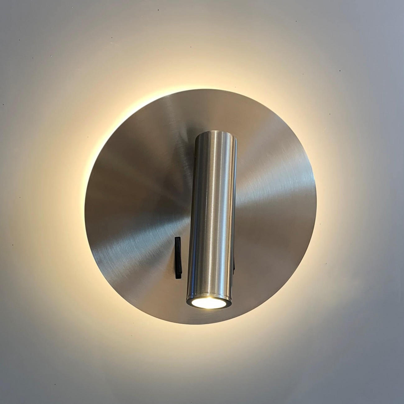 WANDLEUCHTE Bilbao, Silber/Chrom, 15cm - Chromfarben, Metall (15/15/3cm) - KOSILUM