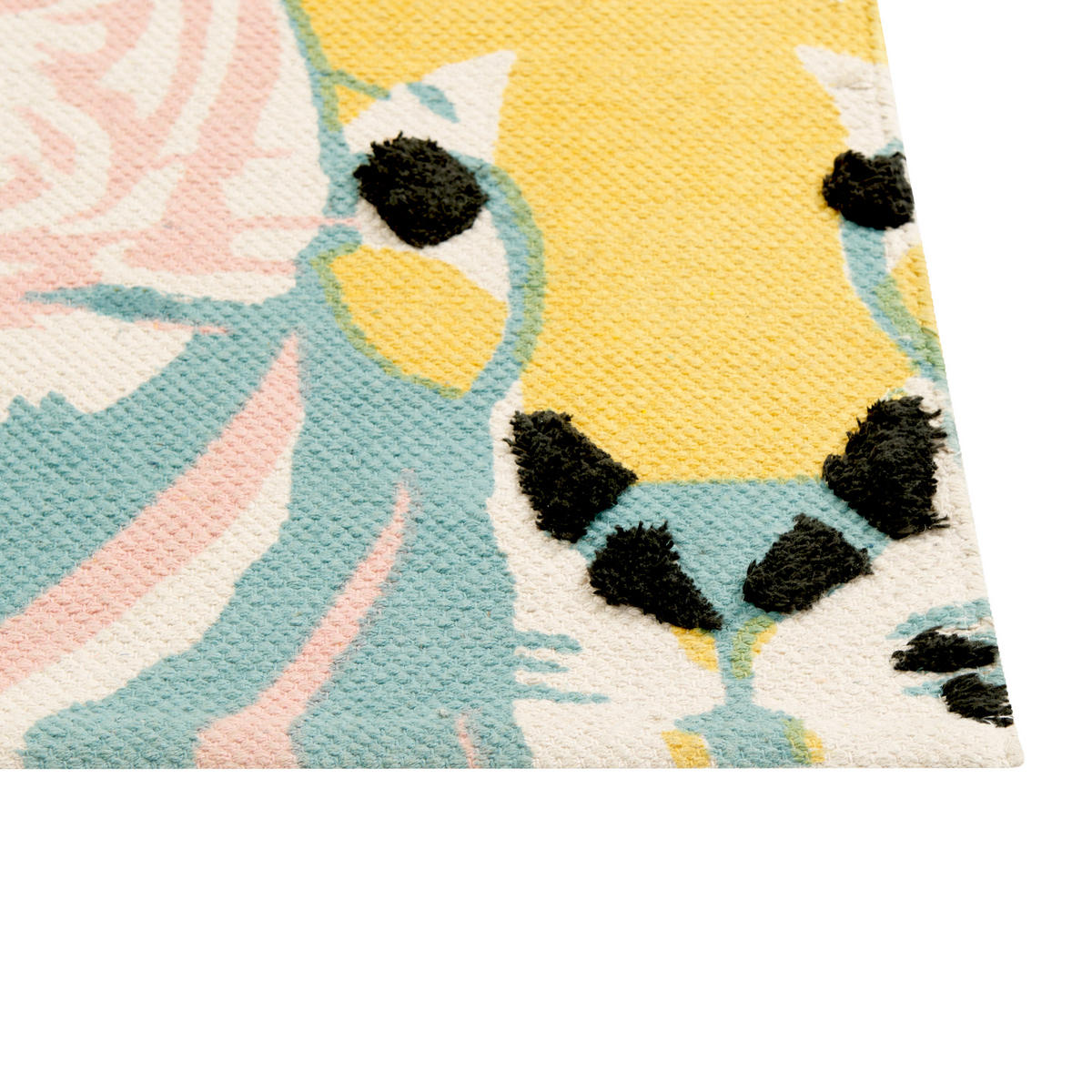 KURZFLOR-KINDERTEPPICH Tutut 150/80 cm - Multicolor, Textil (80/150cm) - Beliani